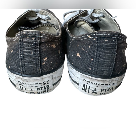 Vintage Speckled Spacey Black Unisex Men’s 11 Chuck Taylor Converse Shoes - Picture 5 of 9